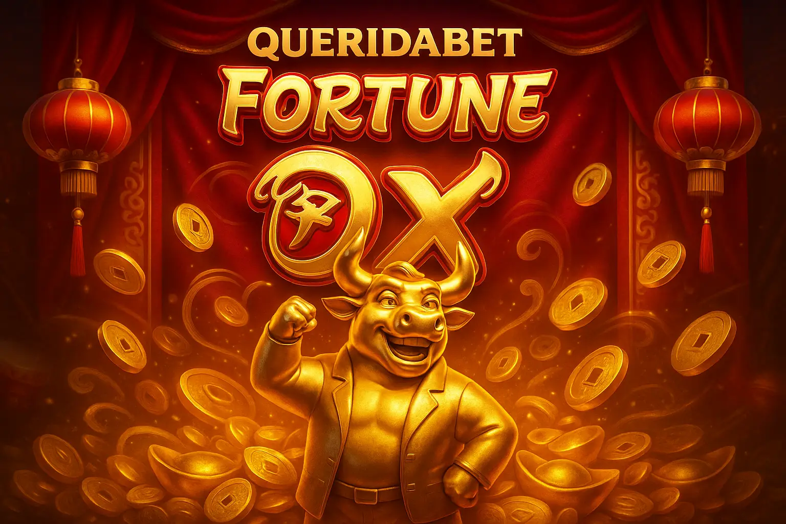 Fortune Ox no QUERIDABET - Aposte Agora e Reivindique Seus Ganhos